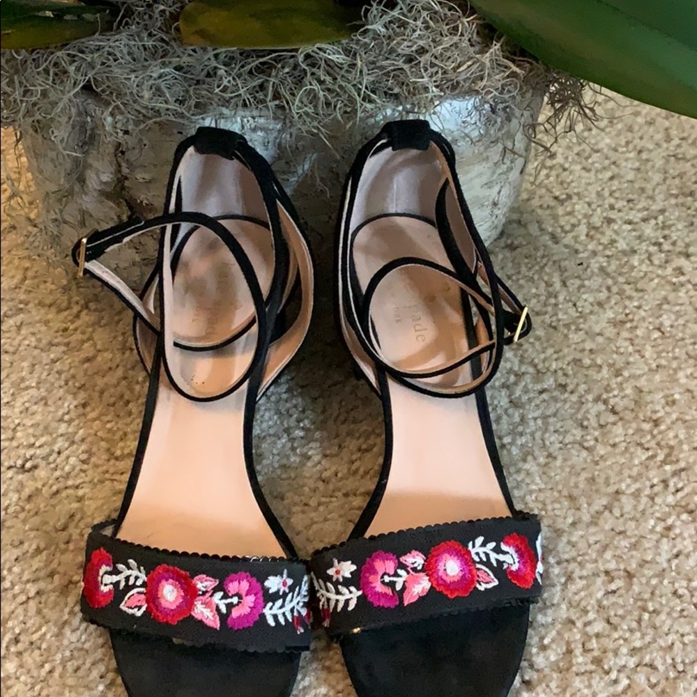 Kate Spade block heeled sandals